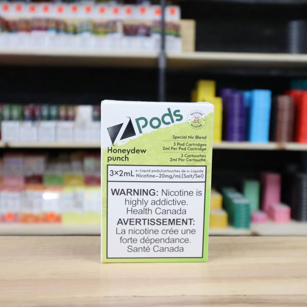 Z PODS Honeydew Punch by Z labs - Twisted Sisters Vape Shop