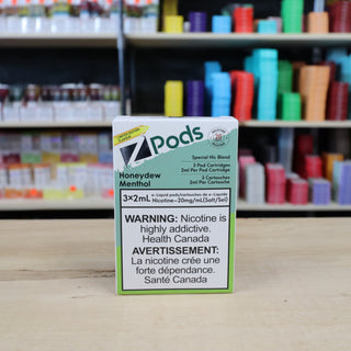 Z PODS Honeydew Menthol by Z labs - Twisted Sisters Vape Shop