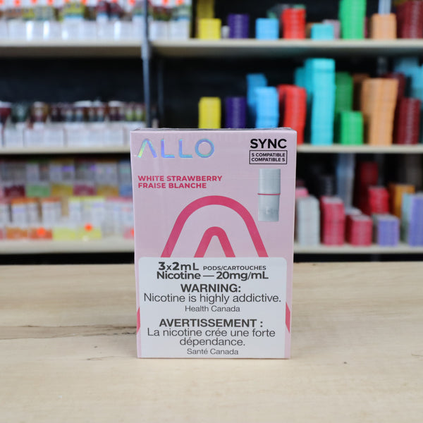 ALLO Sync White Strawberry (STLTH Compatible) - Twisted Sisters Vape Shop