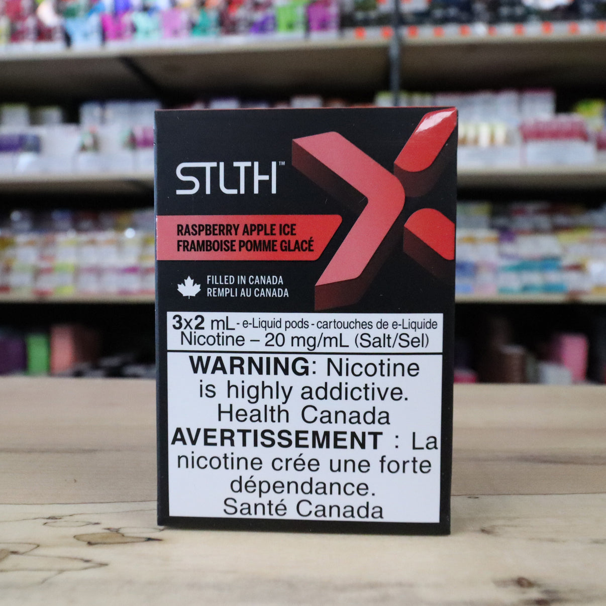 STLTH X Raspberry Apple Ice - Twisted Sisters Vape Shop