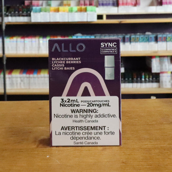 ALLO Sync Blackcurrant Lychee Berries (STLTH Compatible) - Twisted Sisters Vape Shop