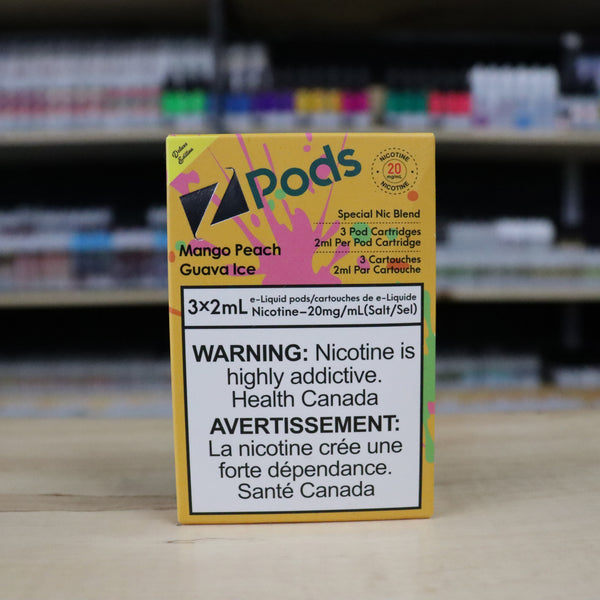 Z PODS Mango Peach Guava Ice by Z labs *DISCONTINUED*