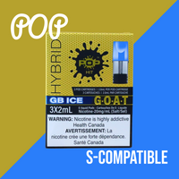 POP Vapor G.O.A.T G B Ice (STLTH Compatible) - Twisted Sisters Vape Shop