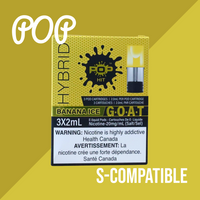 POP Vapor G.O.A.T Banana Ice (STLTH Compatible) - Twisted Sisters Vape Shop