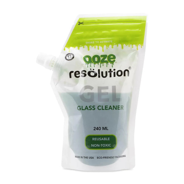 OOZE Resolution Gel Glass Cleaner - 240mL - Twisted Sisters Vape Shop