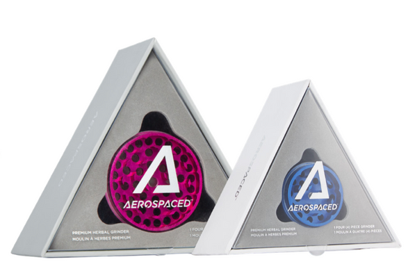 AEROSPACED 2.0" (50mm) 4 Piece Grinder - Twisted Sisters Vape Shop