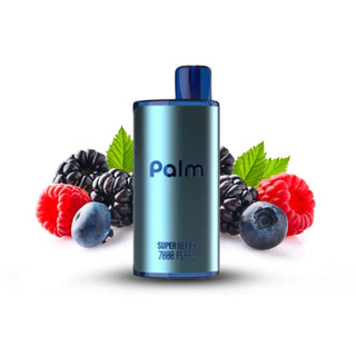 Buy super-berry Pop Hit Palm 7000 Puff Disposable - 15 Flavours