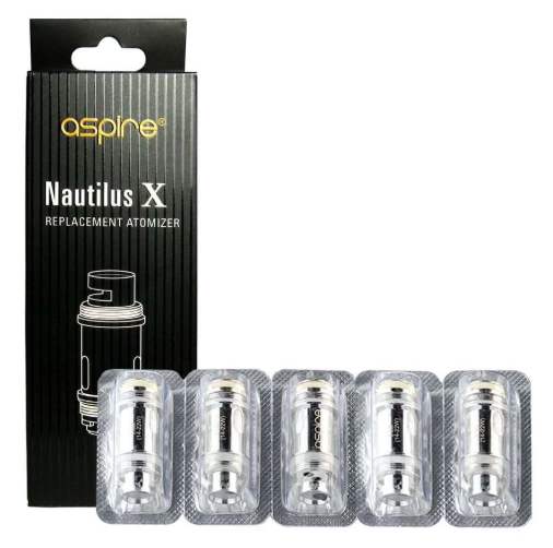 Aspire Nautilus X UTech 1.8ohm and 1.5ohm Coils - Twisted Sisters Vape Shop