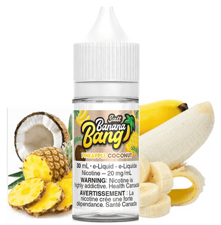 Pineapple coconut SALTS by Banana Bang - Twisted Sisters Vape Shop