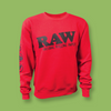 RAW Crewneck Sweatshirts - Twisted Sisters Vape Shop