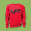 RAW Crewneck Sweatshirts - Twisted Sisters Vape Shop