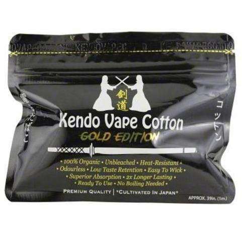 Kendo Vape Cotton "Gold Edition" - Twisted Sisters Vape Shop