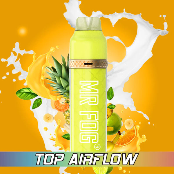 MR FOG BANANA 2500 Puff Disposable - 5 NEW FLAVOURS - Twisted Sisters Vape Shop
