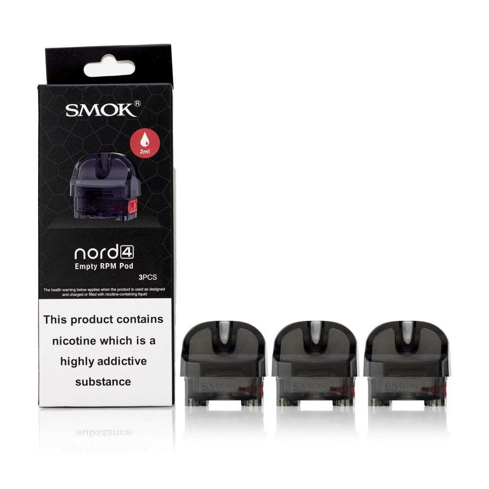 SMOK Nord 4 empty e cigarette pod 1pc at Twisted Sisters Vape Shop near me