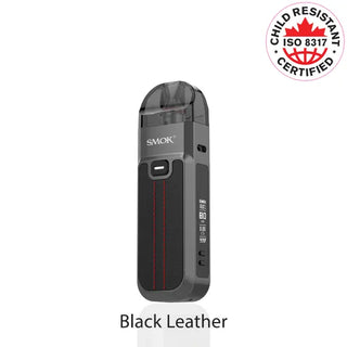 Buy black-leather SMOK NORD 5 POD KIT