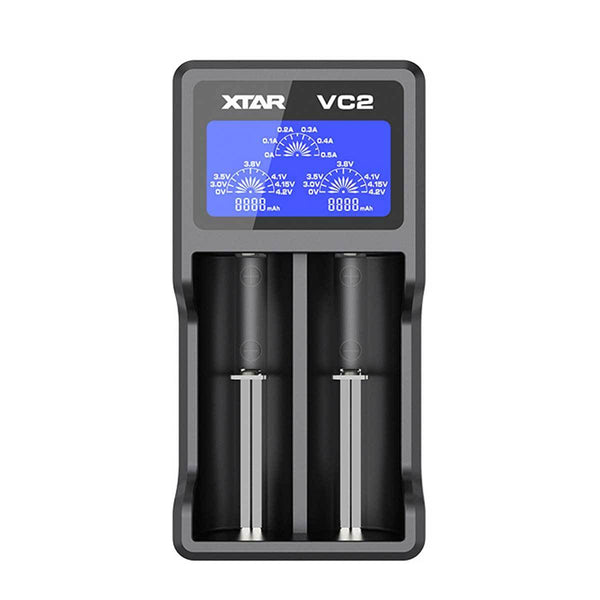 XTAR VC2  Dual Bay Chargers - Twisted Sisters Vape Shop