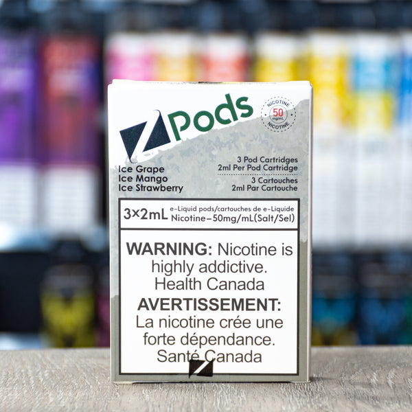 Z PODS Ice Multi Pack (ICE) by Z labs - Twisted Sisters Vape Shop